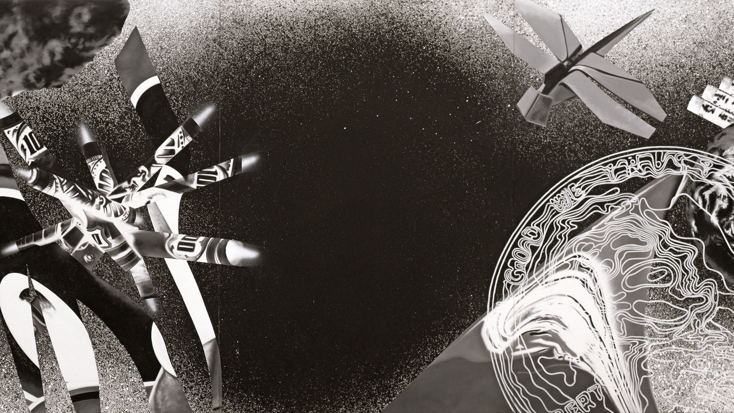 Click through link to Storyboard Feature James Rosenquist Time Dust Black Hole